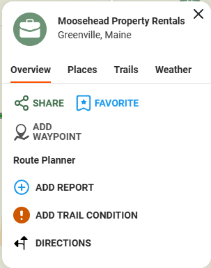 Moosehead Property Rentals
